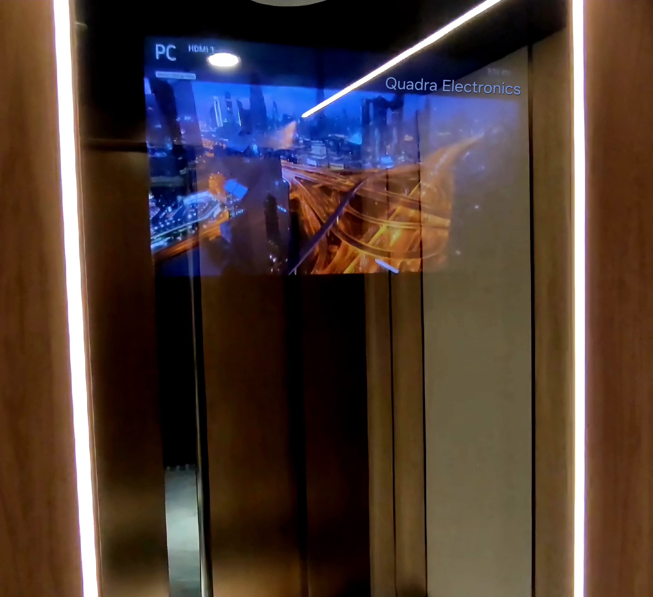 Elevator Mirror TV